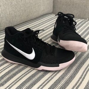 Nike Kyrie 3 Black Suede Sneakers